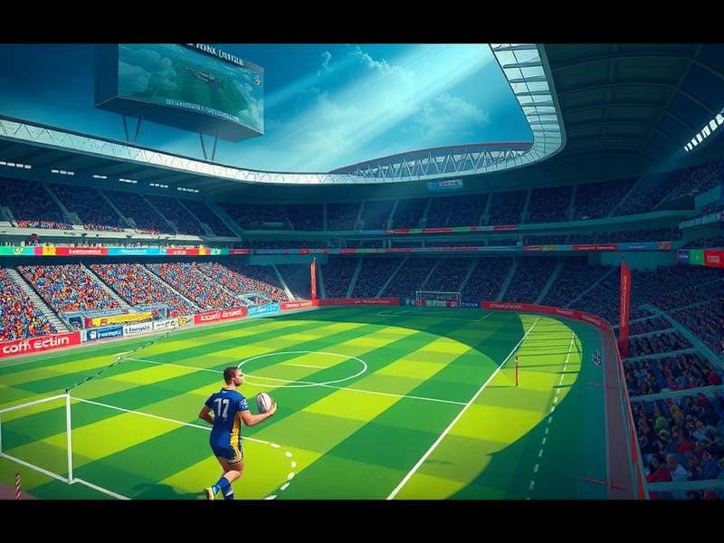 A Packed Stadium in Rugby Super Ind Rugby Super Ind Stadium Scene